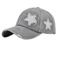 thumbnail image 4 of Vrotazzy Women Ponytail Hat Baseball Cap High Messy Bun Quick Drying Mesh Visor for Outdoor Casual Wear, 4 of 4