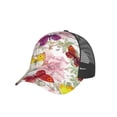 thumbnail image 7 of Picia Butterflies and Vintage Pattern Trucker Hat,Baseball Cap,Sun Protection Cap,Stylish Headwear,Leisure Cap,Outdoor Sports Cap, 7 of 7