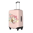 thumbnail image 2 of Kuromi and My Melody Travel Luggage Cover Suitcase Protector Anti Scratch Suitcase Cover Washable Baggage Covers, 2 of 7