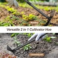 thumbnail image 3 of Cultivador Garden Hoe COCONUT, mango de 1,5 m de largo, 2 en 1, para deshierbar, 3 of 7