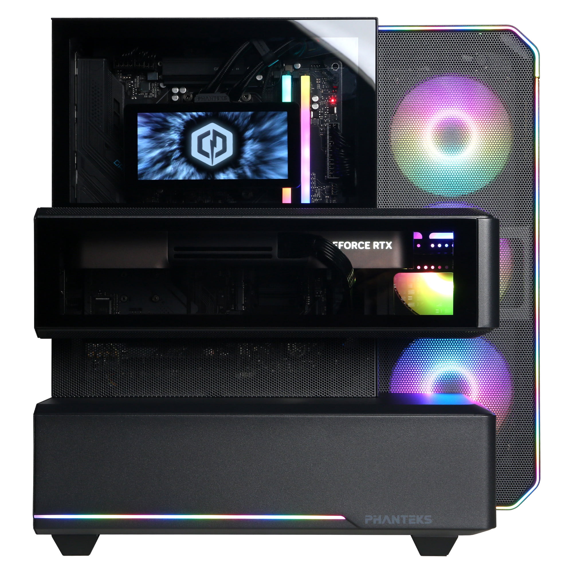 CyberPowerPC Gaming PC, AMD Ryzen 7 9850X3D, NVIDIA GeForce RTX 5090 32GB Founders Edition, 32GB DDR5, 2TB SSD, SLC8400WST
