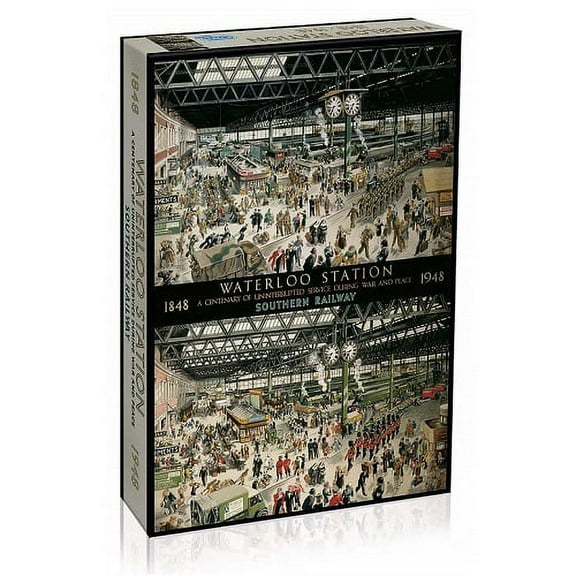 Gibsons Waterloo Station Jigsaw Puzzle (1000 pieces)