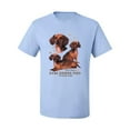thumbnail image 2 of If It's Not a Dachshund It's Just a Dog Gift | Mens Dog Lover Graphic T-Shirt, Light Blue, Medium, 2 of 3