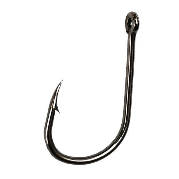 40Pcs/Lot Spring Fishing Hooks Barbed Swivel Jig Carp Hook Single
