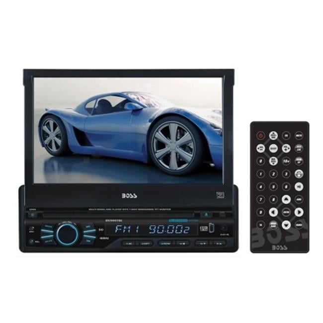 BOSS BV9967B 7 in. In Dash Motorized Flip Out TFT Monitor with