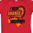 thumbnail image 4 of Inktastic I Wear Orange for My Mommy Leukemia Awareness Boys or Girls Baby Bodysuit, 4 of 5