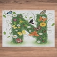 thumbnail image 5 of Ambesonne Letter N Jigsaw Puzzle Durable Cardboard, Daisy Butterfly Garden, 1000 pcs, Green Multicolor, 5 of 5