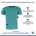 thumbnail image 4 of CTM  Comfort Colors Dyed Short Sleeve T-Shirt (Men Big & Tall), 4 of 4
