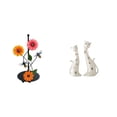 thumbnail image 1 of Soporte de papel higiénico,Soporte para toallas de papel de encimera,Figura de gato,Esculturas de gatos de pareja,figura decorativa de gato,Esculturas de parejas de gatos graciosos,estatuas de, 1 of 8