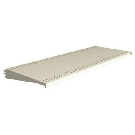 Lozier Store Fixtures Lozier Store Fixtures DL419N PLT 4 ft. Wide x 19 in. Deep, Platinum Lozier Shelf - Pack Of 2 ()