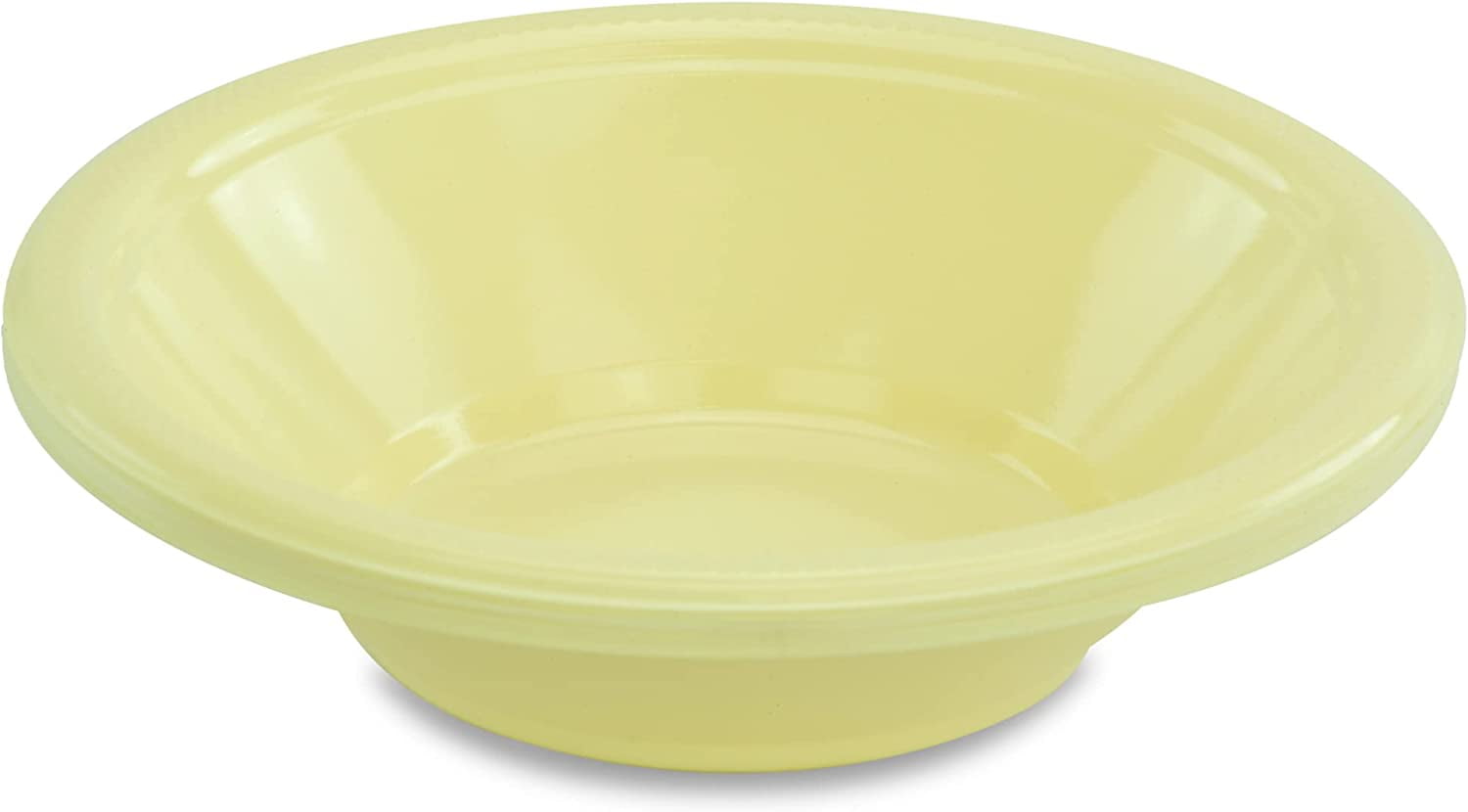 Crate & Barrel Green Plastic Small Bowls 4 3/4 Diameter Set of 3