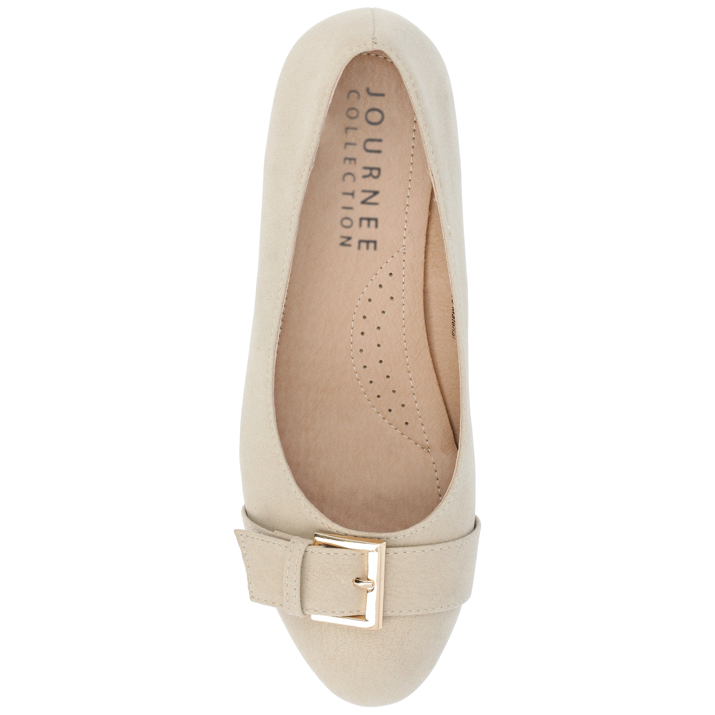 Journee Womens Graysn Comfort Insole Slip On Round Toe Wedge, Widths Available