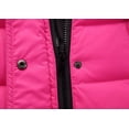 thumbnail image 5 of Infant Zipper Outerwear Kids Girls Boys Winter Warm Thick Hooded Down Coat Down Jackets Padded Overcoat New Fall Jackets Winter Outerwear Pinky 120, 5 of 8