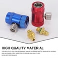 thumbnail image 2 of Robinet Auto-Scellant R134YF avec Adaptateur de Réservoir R134A et Coupleurs Rapides R1234, pour Réfrigérants A/C, 2 of 5