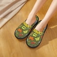 thumbnail image 6 of Fotbe Camping 1 Pattern Women's Fuzzy Slippers Plush Slippers Fluffy Winter House Shoes Indoor and Outdoor-Medium, 6 of 8