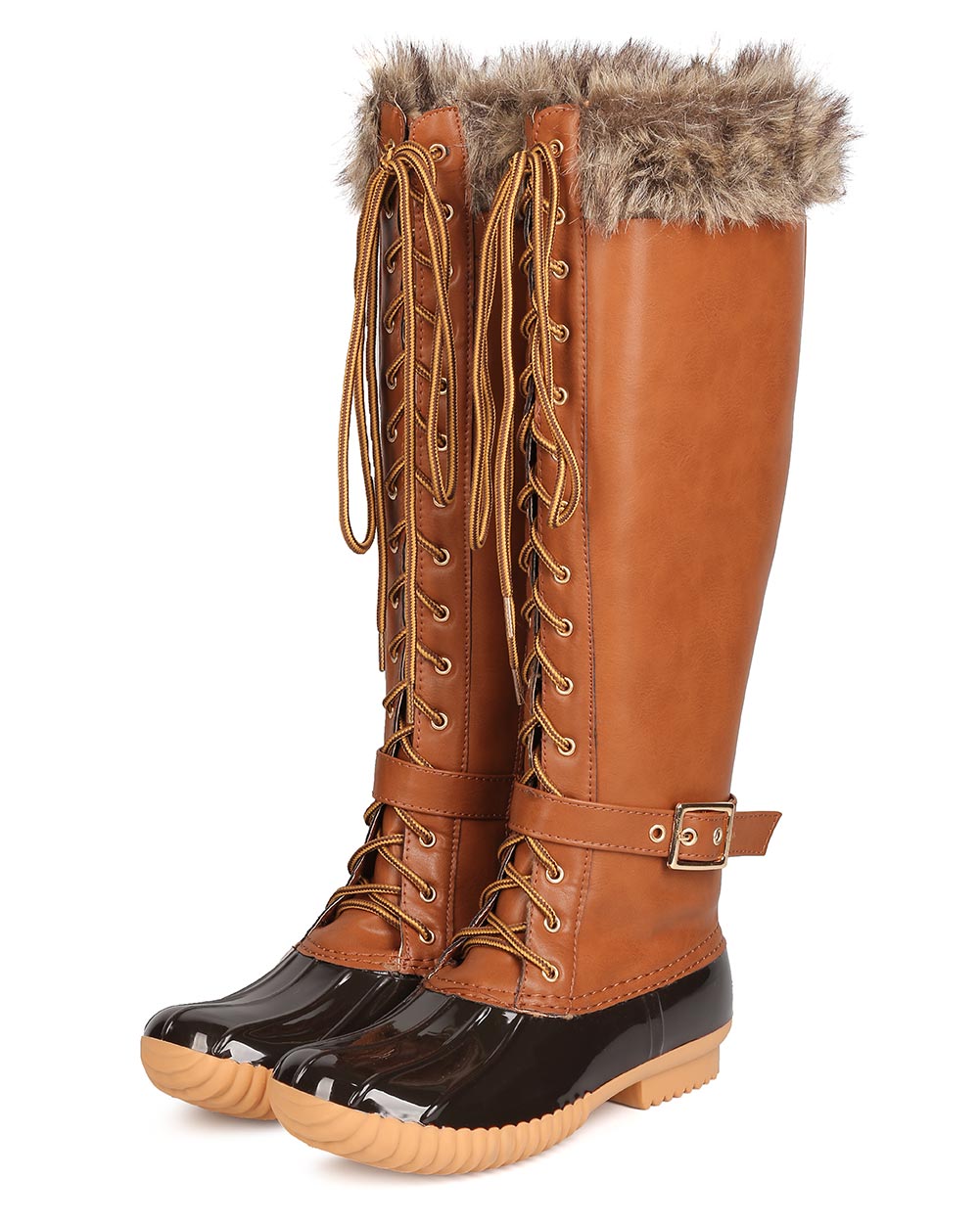 knee high duck boots