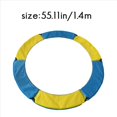 thumbnail image 1 of 2X Tapis de Trampoline, Tapis de Sécurité de Trampoline de Remplacement de 55 Pouces, Housse de Ressort de Trampoline, Housse de Protection de Ressort de Protection, 1 of 7