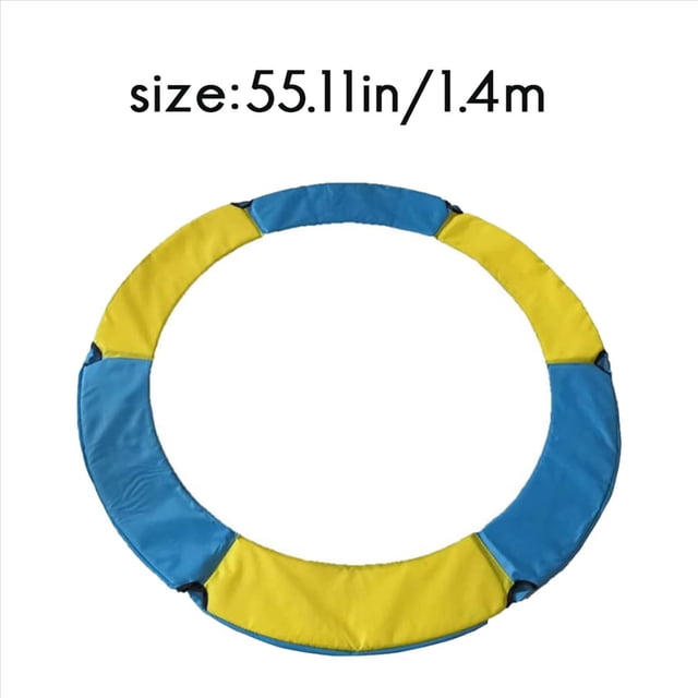 2X Tapis de Trampoline, Tapis de Sécurité de Trampoline de Remplacement de 55 Pouces, Housse de Ressort de Trampoline, Housse de Protection de Ressort de Protection