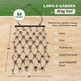 thumbnail image 3 of Yard Tuff 4 x 4 Ft Lawn, Garden, & Driveway Steel Attachment Drag Tool, 3 of 8