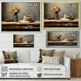 thumbnail image 4 of Designart "Minimalist Style Cowboy Hat" People Framed Wall Art - Mid-Century Yellow Cowboys Entryway Framed Wall Art, 4 of 6