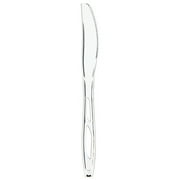 Great Value Everyday Clear Plastic Knives, 48 Count