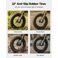 thumbnail image 2 of Wisairt 36V Kids Electric Dirt Bike for Kids Aged 6-10, Blue, 2 of 6