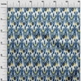 thumbnail image 2 of oneOone Cotton Silk Fabric Tree Style Ikat Print Fabric By Yard 42 Inch Wide, 2 of 4