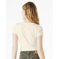 thumbnail image 2 of Bella & Canvas B15706246 Women Micro Rib Baby T-Shirt, Solid Natural Blend - Extra Large, 2 of 5