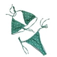 thumbnail image 3 of Viikei Bikini Set Swimwear for Women Summer Plus Size 2 Piece Fashion Bandage Solid Swimsuit Bikini Beachwear Swimsuit, 3 of 9