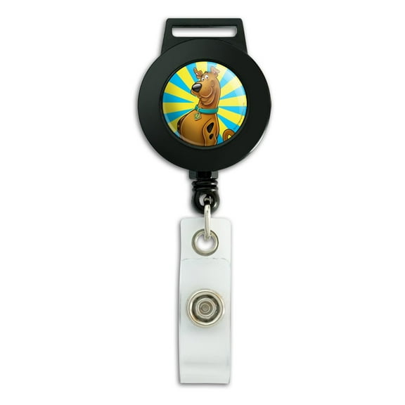 Scooby-Doo Character Lanyard Retractable Reel Badge ID Card Holder