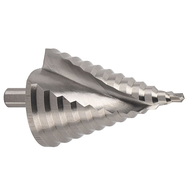 Paso de Perforació, Broca de cono de 6-60 mm Métrica Rápido de Múltiples Agujeros Total de 12 Tamamosos para metal para Plásstico para madera