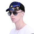 thumbnail image 4 of Lsque Christmas Night Printed Trucker Hat - Baseball Cap for Men Women - Breathable Mesh Side, Adjustable Fit - for Casual Wear, 4 of 7