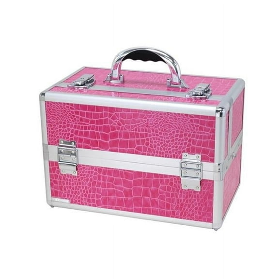 TZ Case TC-07 PA Mini Pro Cosmetic Case, Pink Alligator