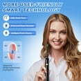 thumbnail image 4 of JTF Sonic Electric Toothbrush for Adults and Kids with Travel Case and 6 Brush Heads, 5 Modes 40000 VPM Rechargeable Power Toothbrush with Wireless Charger, IPX7 Waterproof 60-Day Battery Life, Black, 4 of 10