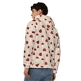 thumbnail image 4 of Naloa Ladybug With Mushroom Men’s Hoodies, Zip up Hoodie, Sweatshirts,Hoodies for Men Sizes S-3XL-Medium, 4 of 5