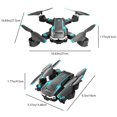 thumbnail image 4 of Iumwxz Wifi Fpv Drone with 1080p Hd Camera Altitude Hold Mode Foldable Rc Drone Quadcopter Fly Route Fly Altitude Hold Headless Mode Drones for Adults and home decor christmas clearance indoor, 4 of 5