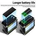 thumbnail image 3 of 90-250V LED Screen Digital Power Outlet Testing Tool Socket Voltmeter Portable Polarity Check Battery Powered Testing Device US Plug, 3 of 9