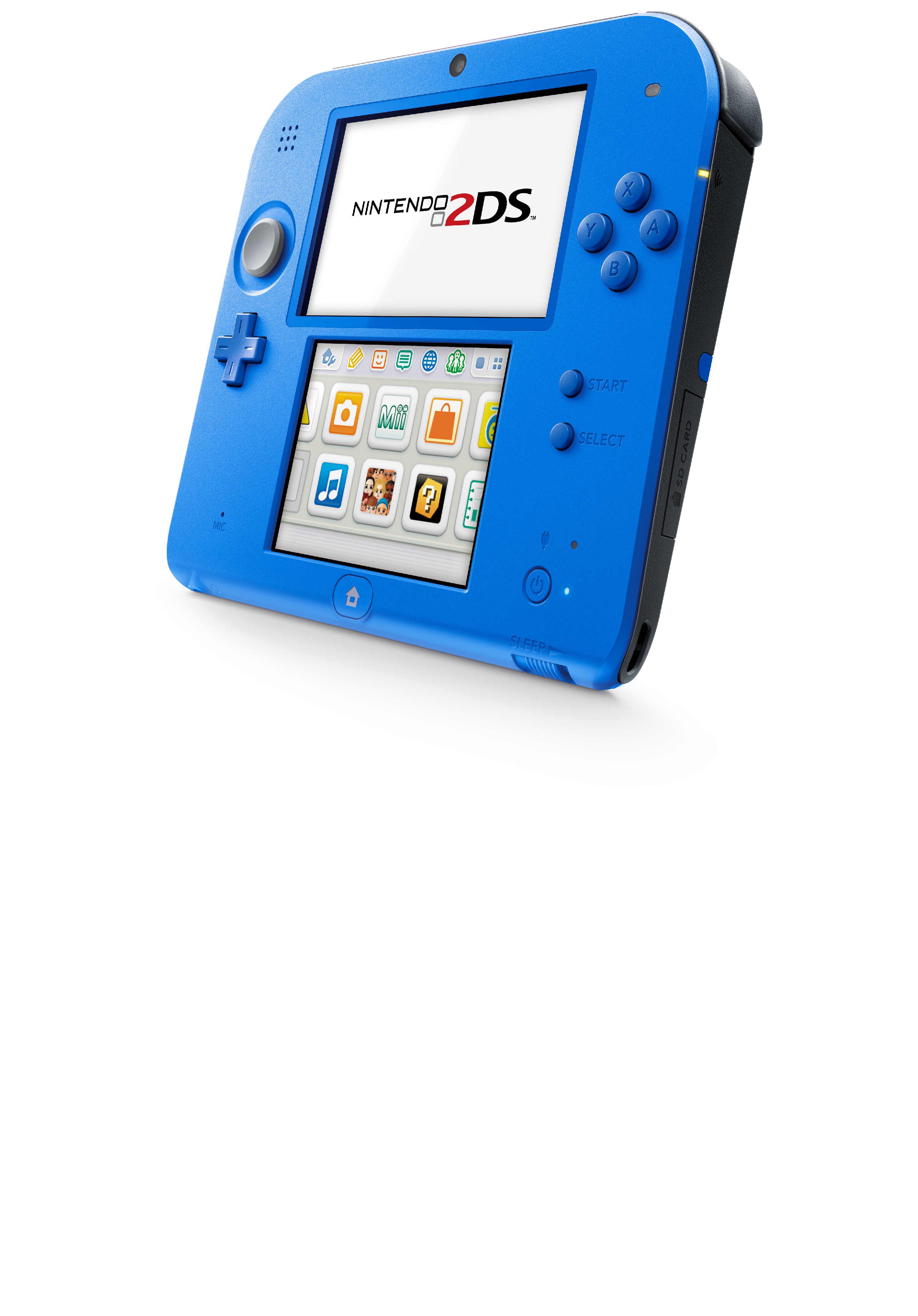 Nintendo 2DS System with New Super Mario 2, Blue - image 4 of 6