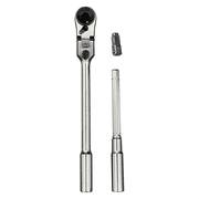 VIM Tools RFB400K 3 Piece Mini Flex Bit Socket Ratchet and T Handle Set