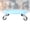 Blue, variant on NFTIGB Disc Wheel Roller Trainer 360 Degree Rolling Enhanced Strength Exercise Portable Multifunctional Fitness Roller Sliding Disc for Home Gym Gray