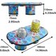 thumbnail image 5 of Portavasos flotante para piscina, posavasos flotante diseñado para 2 tazas, portavasos para piscina, fiesta en la piscina, diversión acuática, 5 of 5