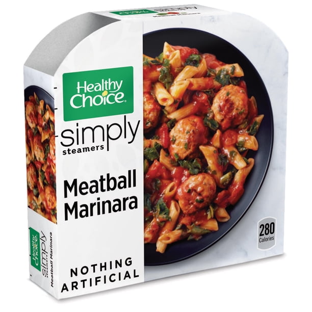 Healthy Choice Simply Steamers Meatball Marinara Frozen Meal, 10 oz