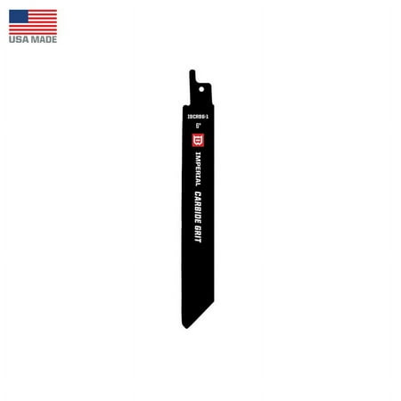 UPC: 0819846014344 | Imperial Blades Specialty 6In Carbide Grit Reciprocating Blade 1Pc