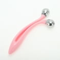 thumbnail image 5 of Unique Bargains 1 Pc Convenient Facial Roller for Beauty Parlor Pink PP ABS Electroplating, 5 of 6