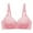 Pink, variant on Women's Bra Women's Lace Thin Style Ventilate Large Size Bra No Underwire S-XL