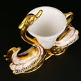 thumbnail image 4 of Swan Base Holder Dinnerware Set Spoon and Fork for Tea Coffee Desserts Appetizers Easy to Clean and Dishwasher Safe, 4 of 11