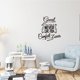thumbnail image 1 of Pegatina de pared de PVC con frases inspiradoras: "Las cosas buenas nunca surgen de la zona de confort". Letras artísticas. Adhesivo autoadhesivo., 1 of 3