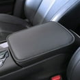 thumbnail image 1 of Leather Car Armrest Box Pad Car Center Console Cover - Armrest Box Mat, Memory Foam Leather Armrest Cover For Car, SUV/Truck/Vehicle Armrest Mat, 1 of 2