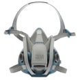 thumbnail image 1 of Respirador 3M Rugged Comfort 6501QL, media máscara, talla S, 1 of 9