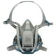 thumbnail image 1 of Respirador 3M Rugged Comfort 6503QL, media máscara de silicona, 1 of 8